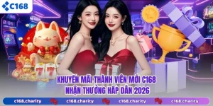 Khuyến Mãi Thành Viên Mới C168 - Nhận Thưởng Hấp Dẫn 2026