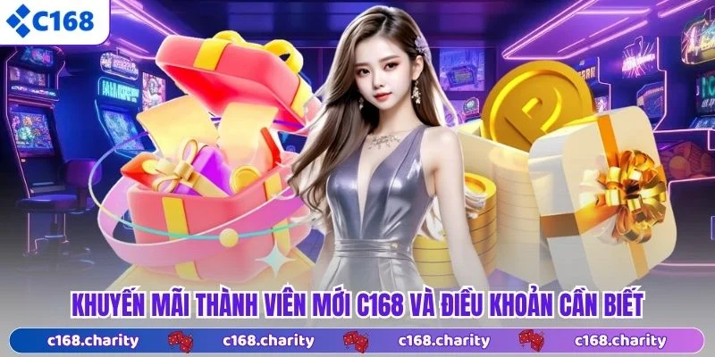 Khuyến mãi thành viên mới C168 và điều khoản cần biết
