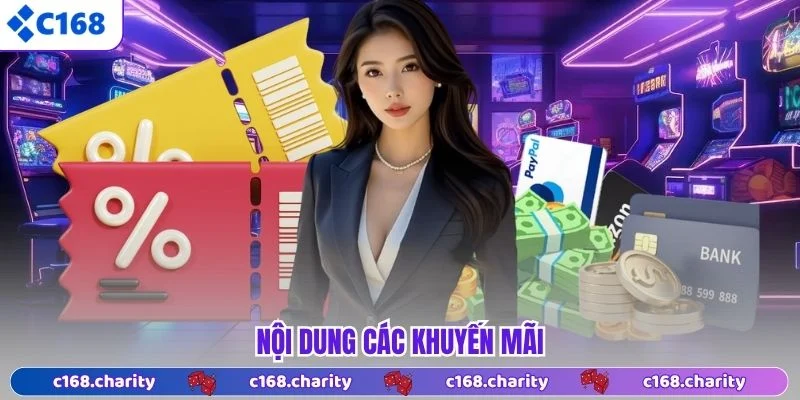 Nội dung các khuyến mãi 