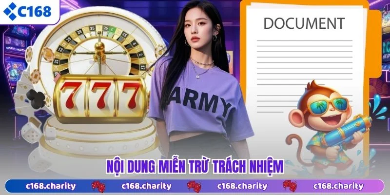 Nội dung miễn trừ trách nhiệm